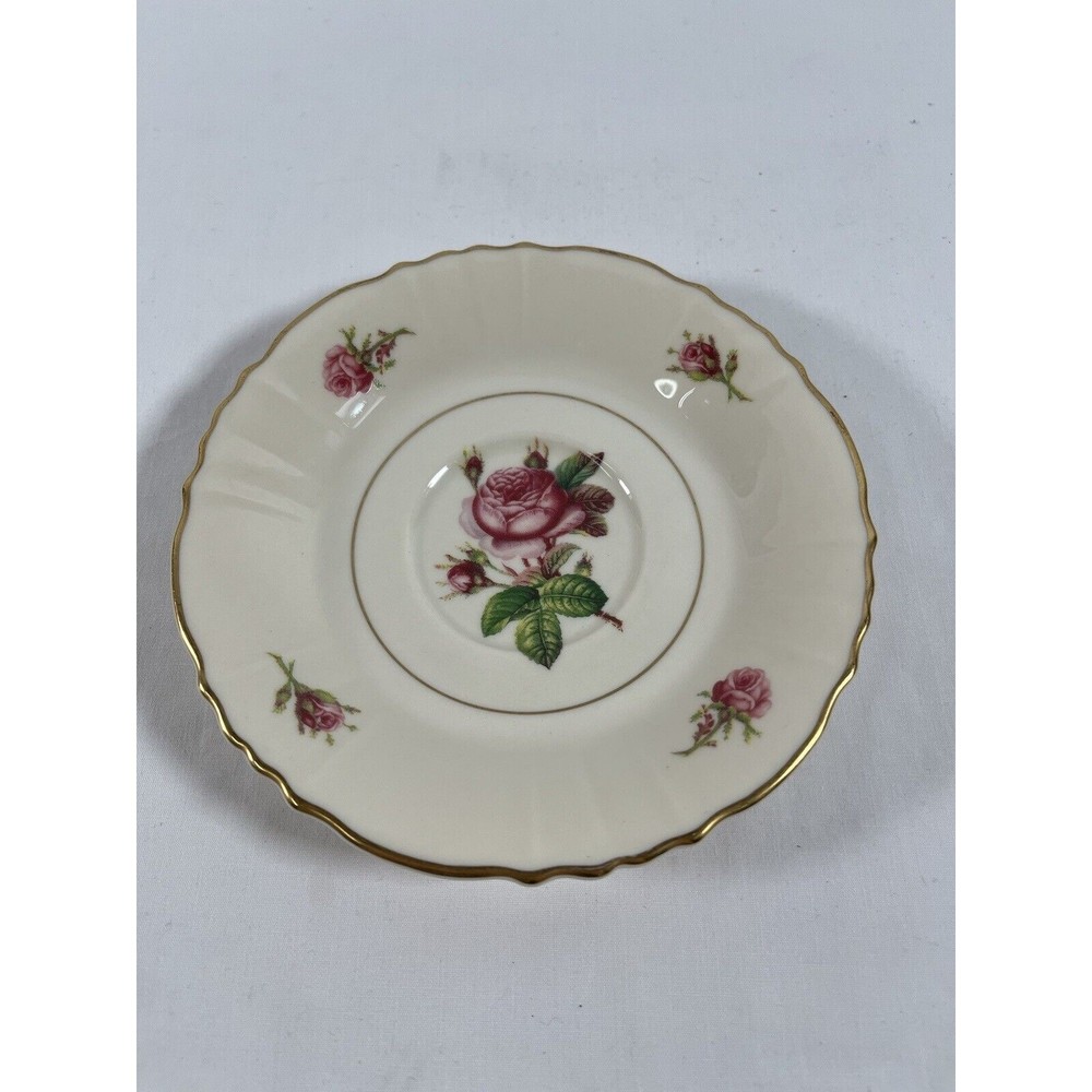 Vintage Syracuse China Victoria Federal Shape Flower Saucer ONLY #43